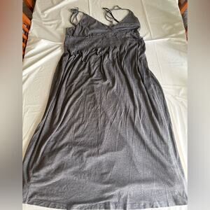 Old Navy Gray Dress with Spaghetti Straps